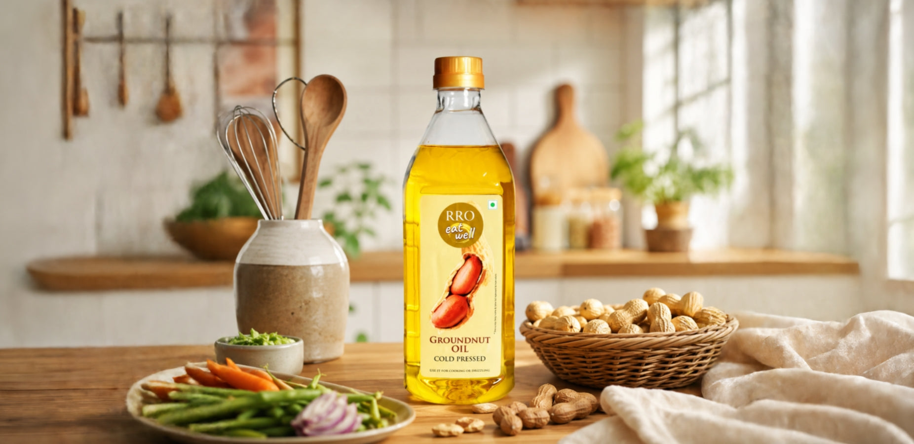 Cold-Pressed Groundnut Oil: Benefits, Uses, and Why It's Worth It