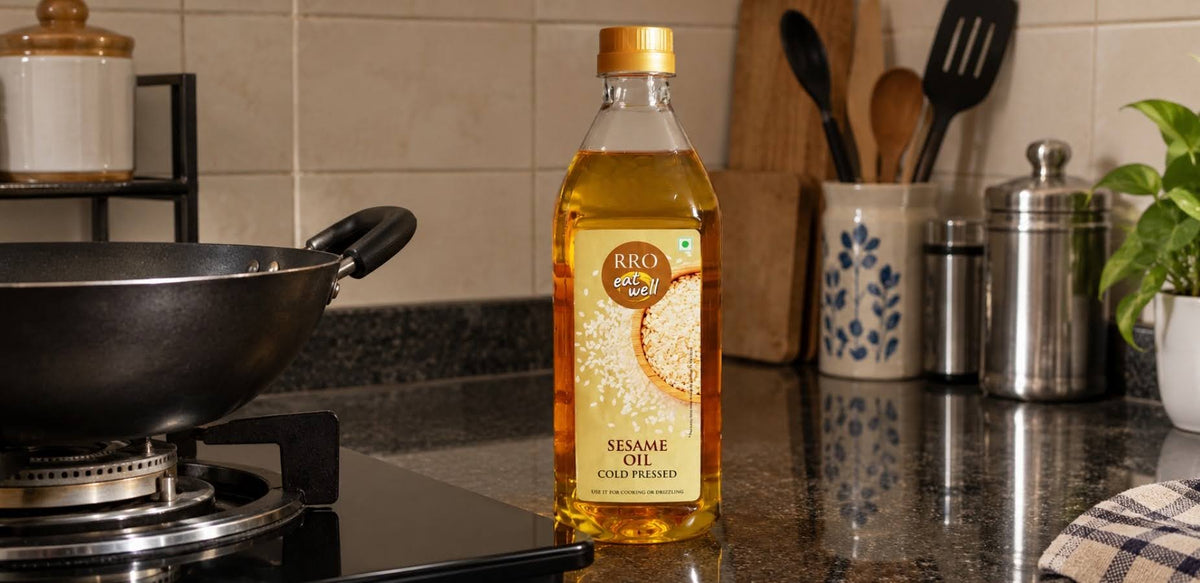 Cold-Pressed Sesame Oil: Benefits, Uses, and Why It's Different from Regular Sesame Oil