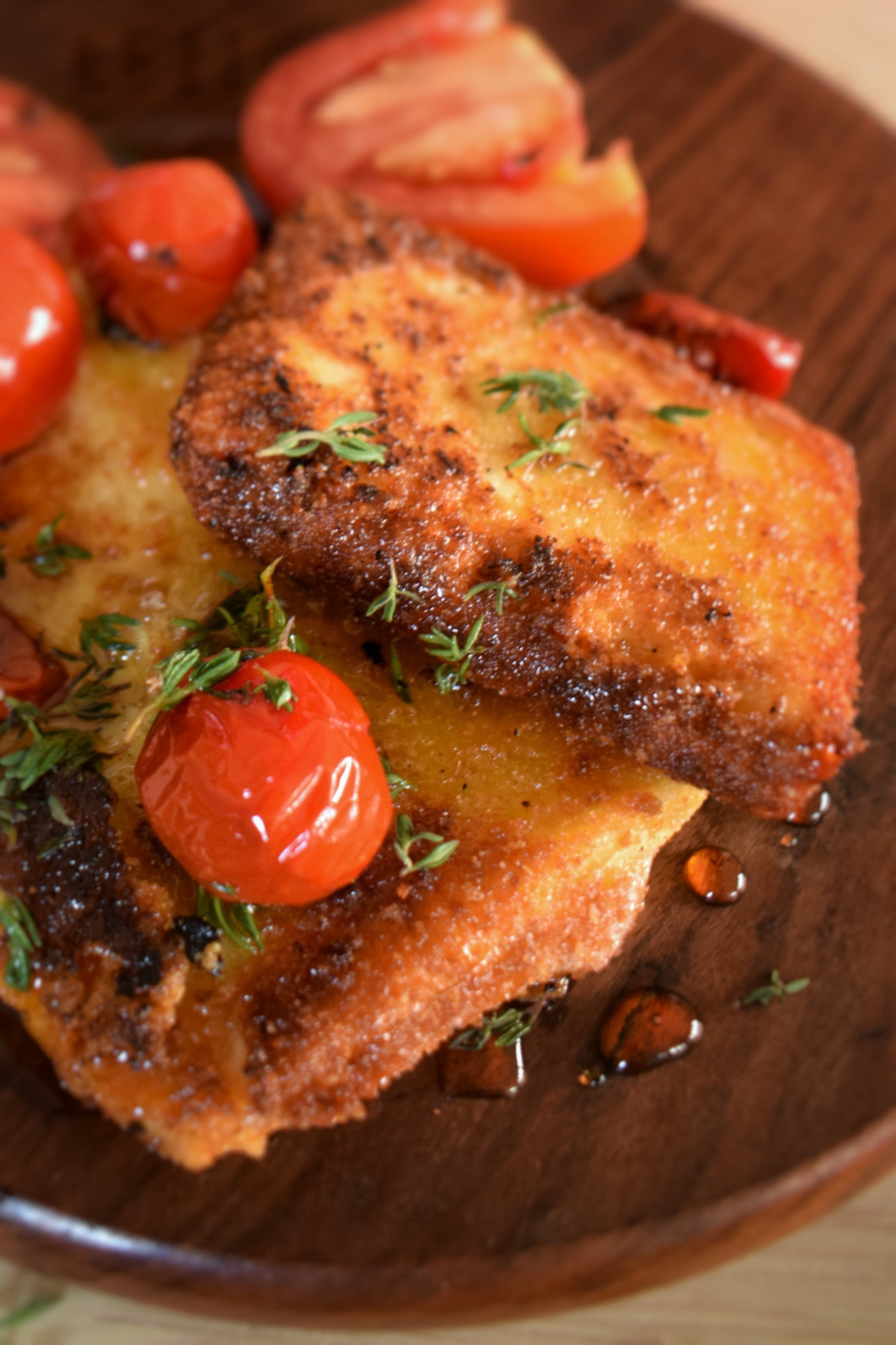 Cooking with RRO - Fried Feta with Pepper Honey