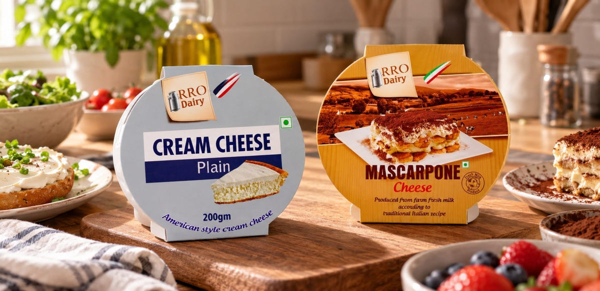 Cream Cheese vs Mascarpone: What's the Difference and When to Use Each?