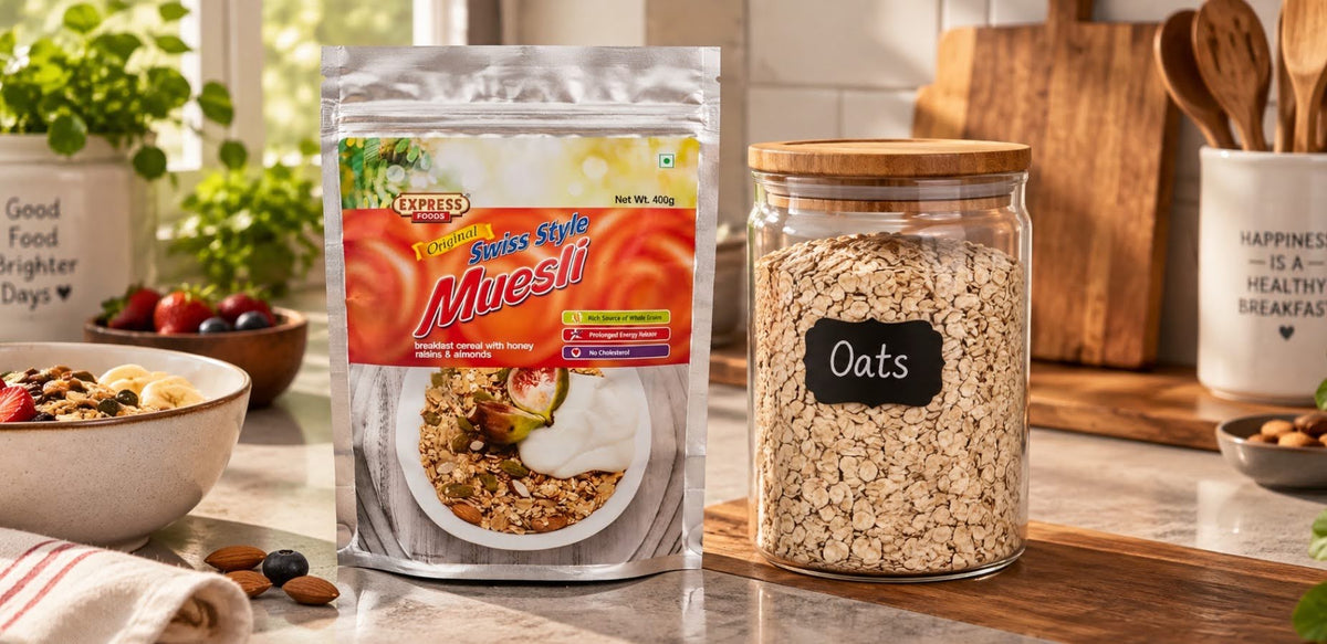 Muesli vs Oats: Which Is Better for Weight Loss, Protein, and Everyday Health?
