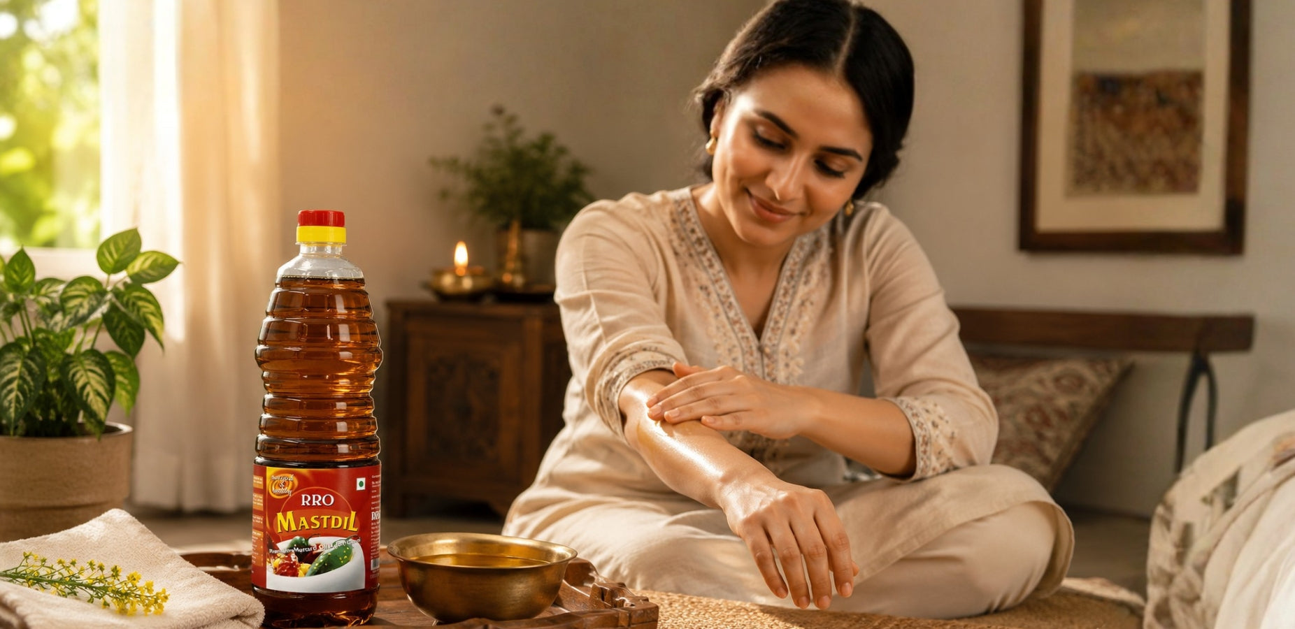 Mustard Oil Massage Benefit