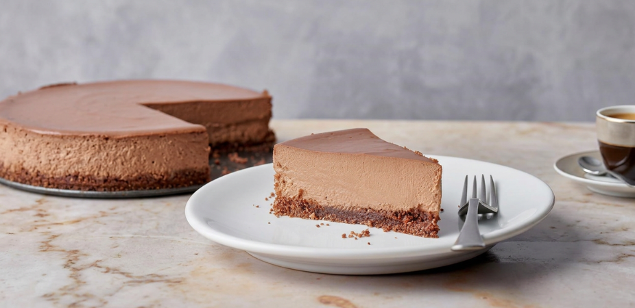 Sugar-Free Baked Chocolate Cheesecake Recipe