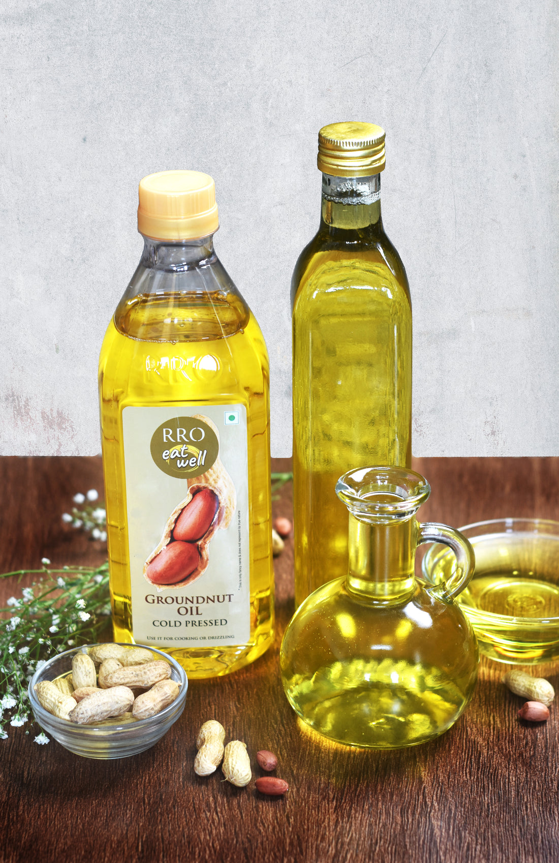 Cold Pressed Groundnut Oil