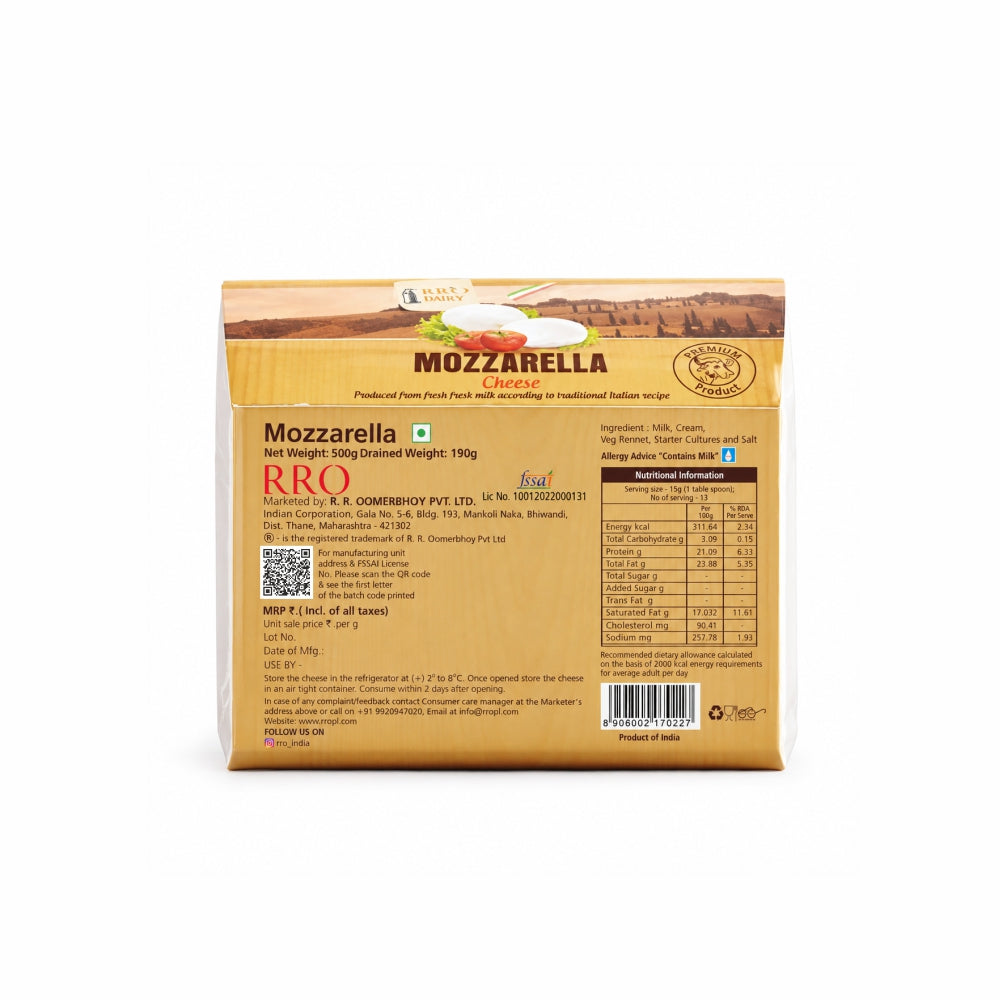 Fresh Mozzarella Cheese