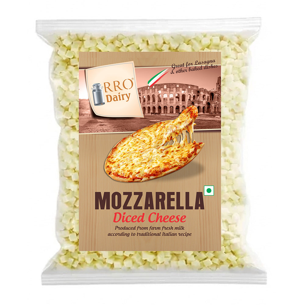 Mozzarella Diced Cheese