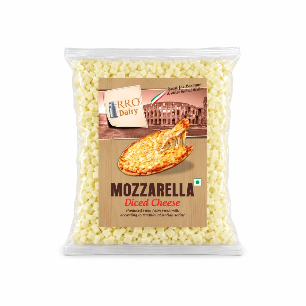 Mozzarella Diced Cheese