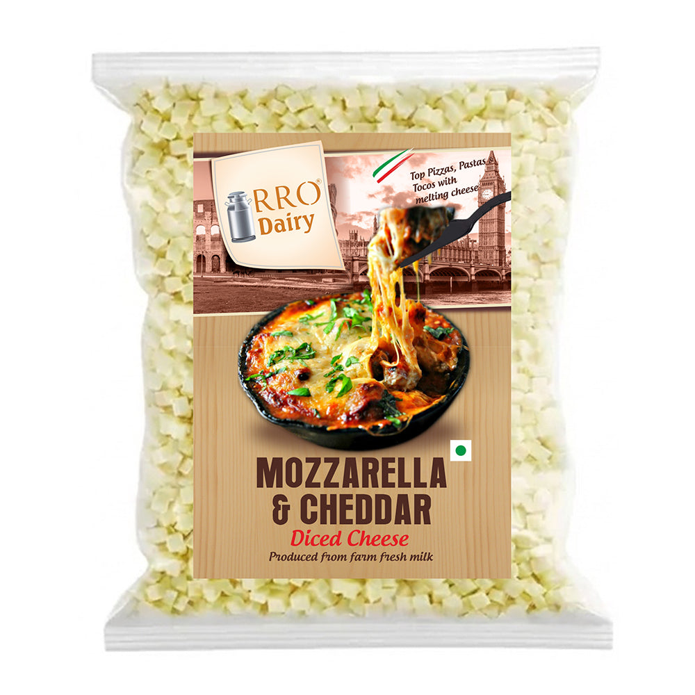 Mozzarella & Cheddar Diced Cheese
