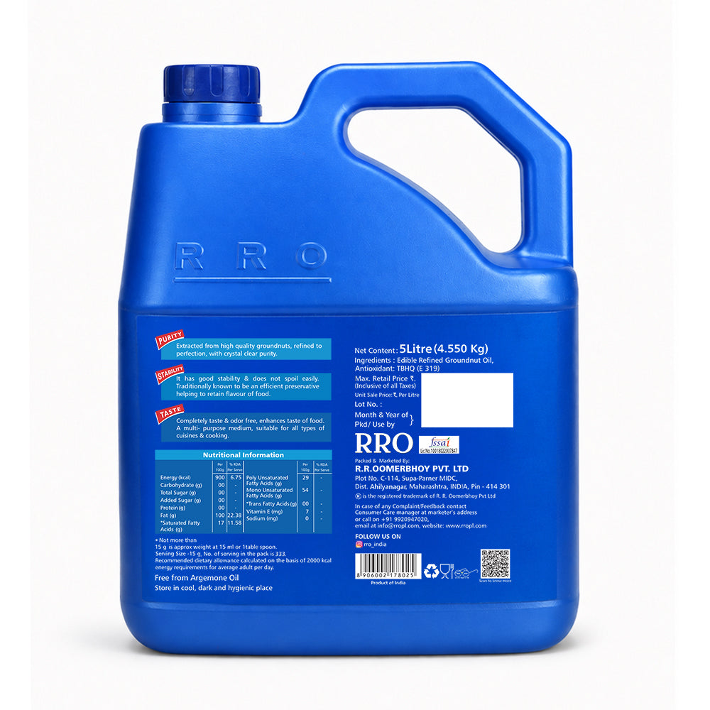 Primio Refined Groundnut Oil